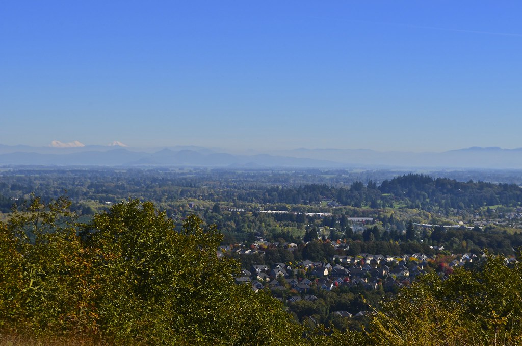Cascades in the distance and Corvallis up front Jacqueline Brenner