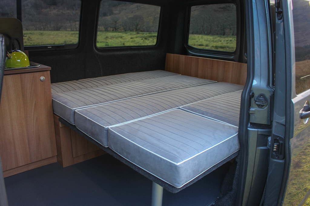 Campervan full width bed Campervan full width bed Flickr