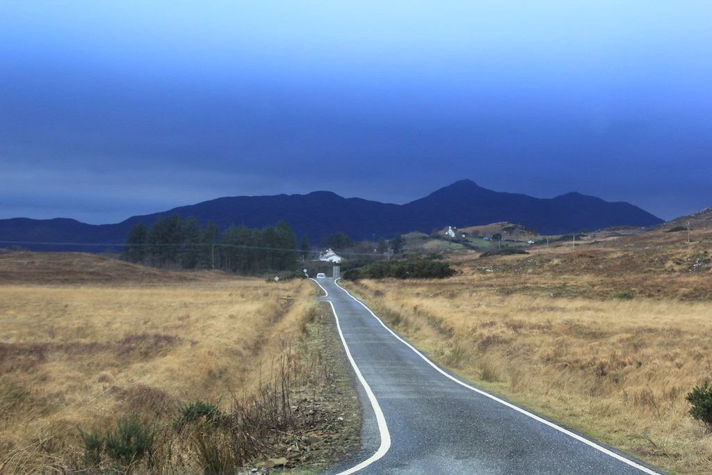 Highland Road, Storm Ahead, Scotland, UK. IMG_4744 Seckington