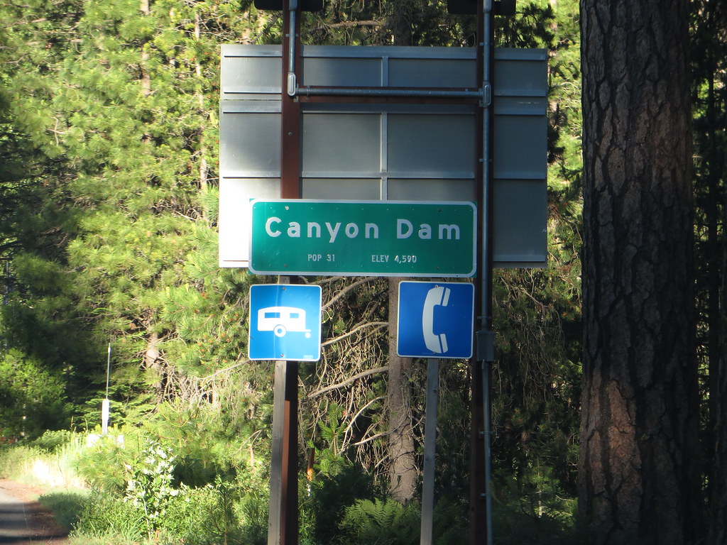 Canyon Dam, California Canyondam (formerly, Canyon Dam) is… Flickr