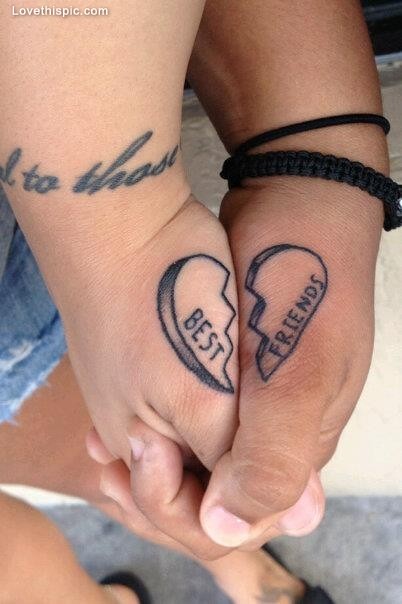 Small Best Friend Tattoos Tumblr | Via Dotwallpapers.net Dot… | Flickr 604_x_402_jpg