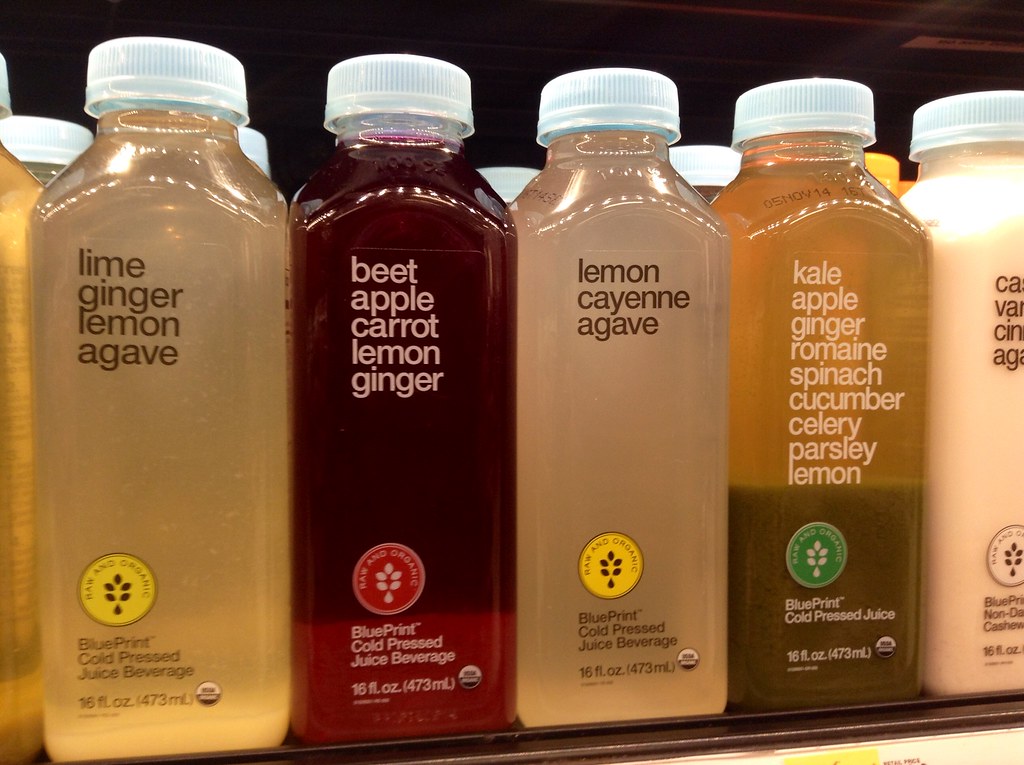 BluePrint Cold Pressed Juice Organic Raw Beverage. 2014 Ta… Flickr