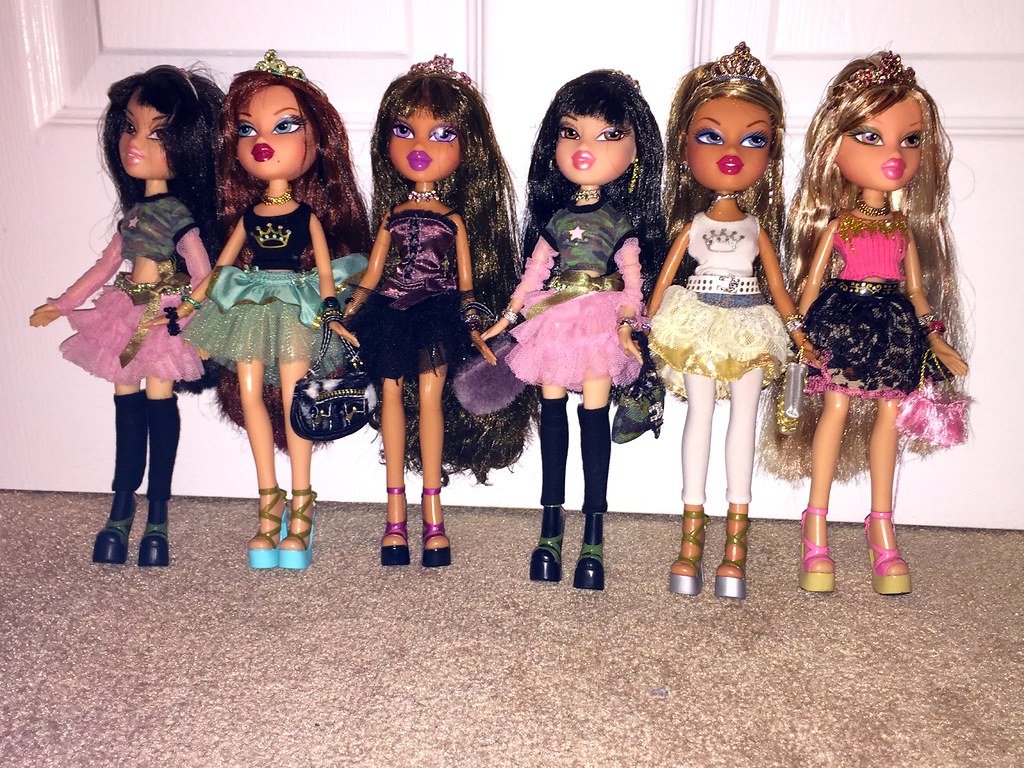 Bratz princess collection! Jade Chloe Fianna yasmin Roxxi Flickr