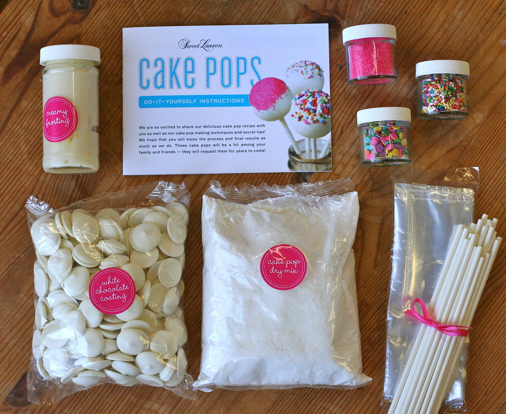 Sweet Lauren Cake Pop Kits DIY cake pop kits featuring all… Flickr