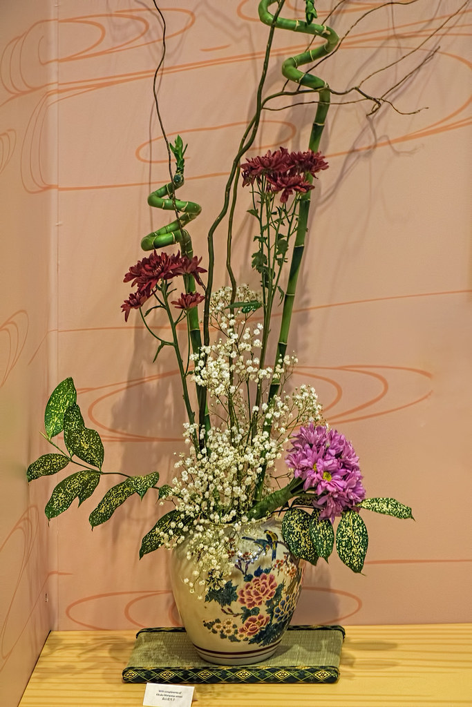 Ikebana Display Organised by the Japanese Cultural Society… Flickr