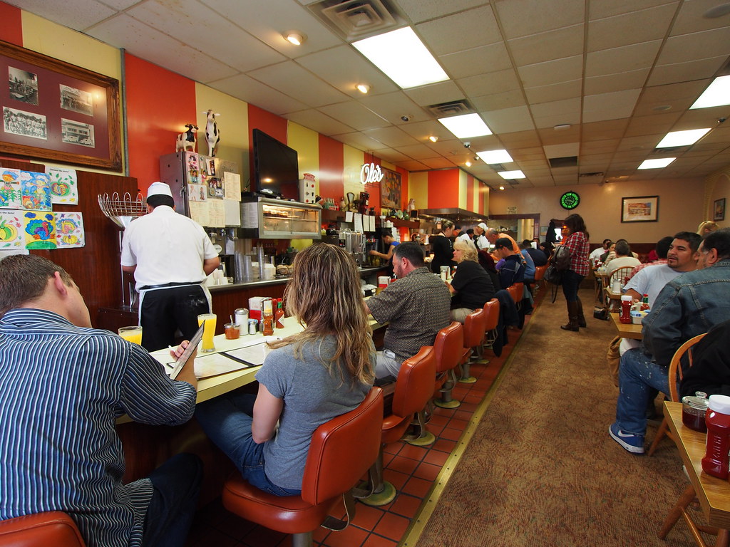 American Diner Restaurant This is a greasy spoon American … Flickr