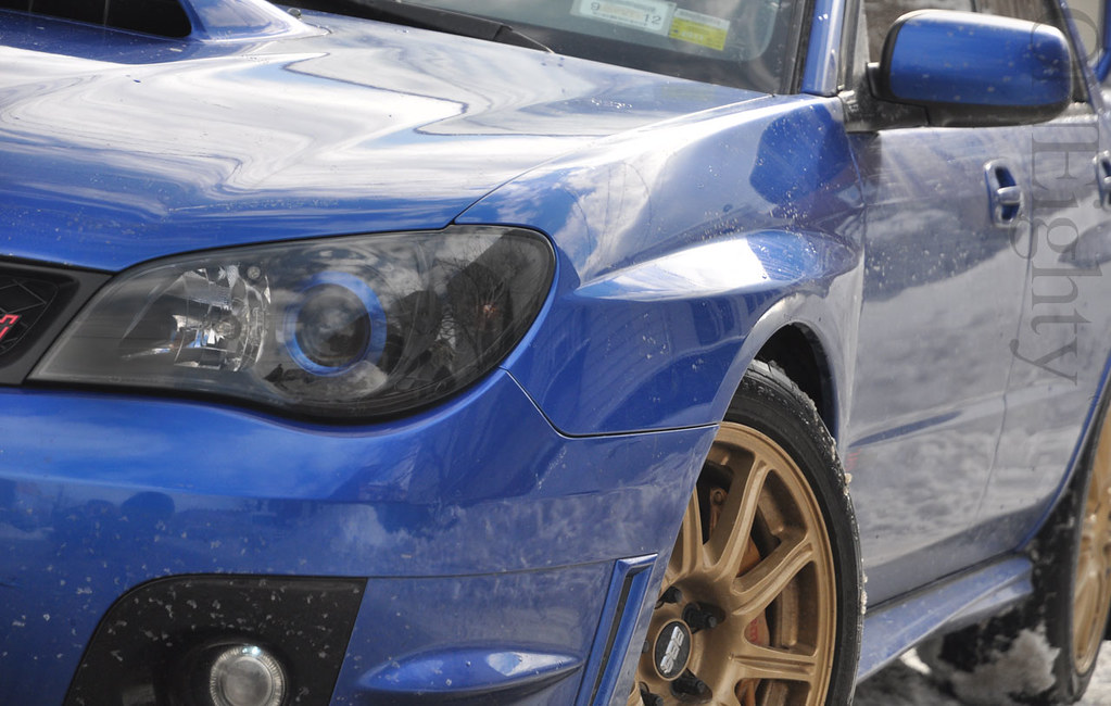 200506 Subaru Impreza WRX STi Custom Headlights Hawkeye 0… Flickr