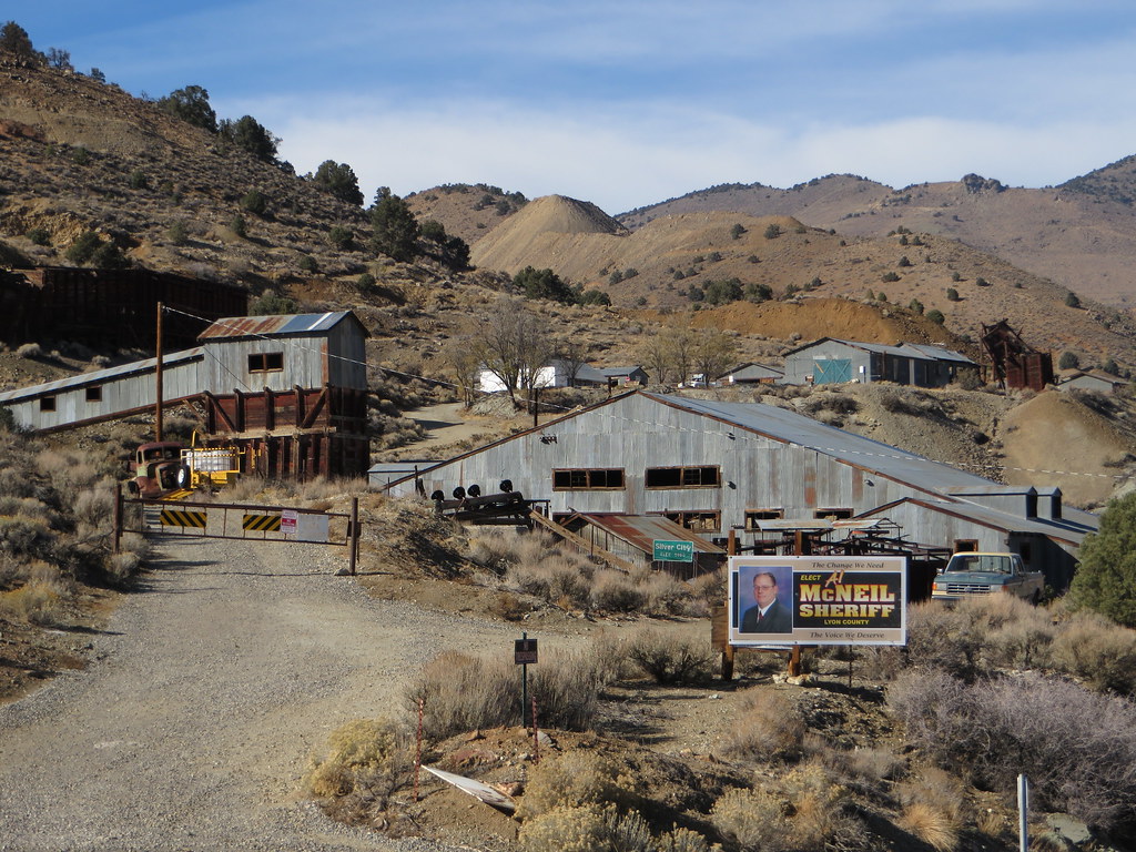 Mining and Milling Operation, Silver City, Nevada Silver C… Flickr