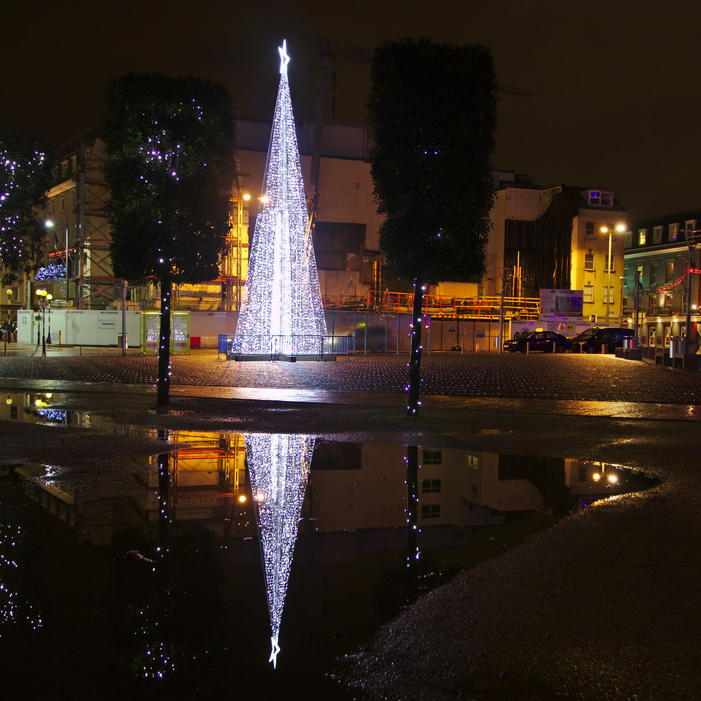 Christmas lights 1 St Helier Jersey, Christmas lights Paul Herbert Flickr