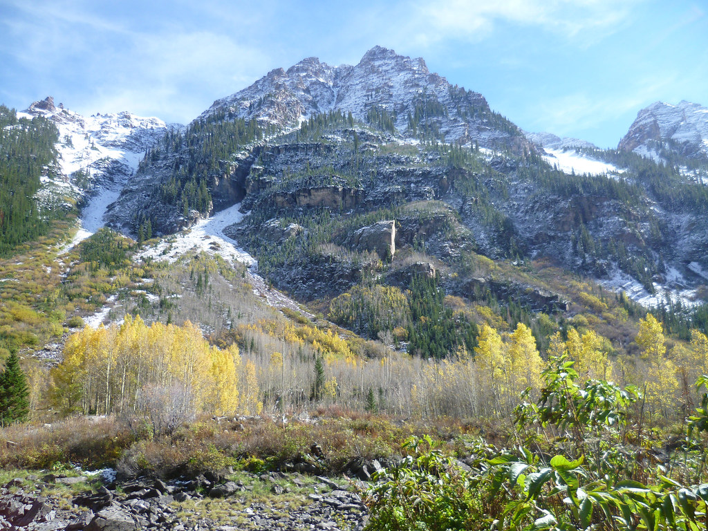 Pyramid Peak Colorado Pyramid Peak in Colorado. Photo take… Flickr