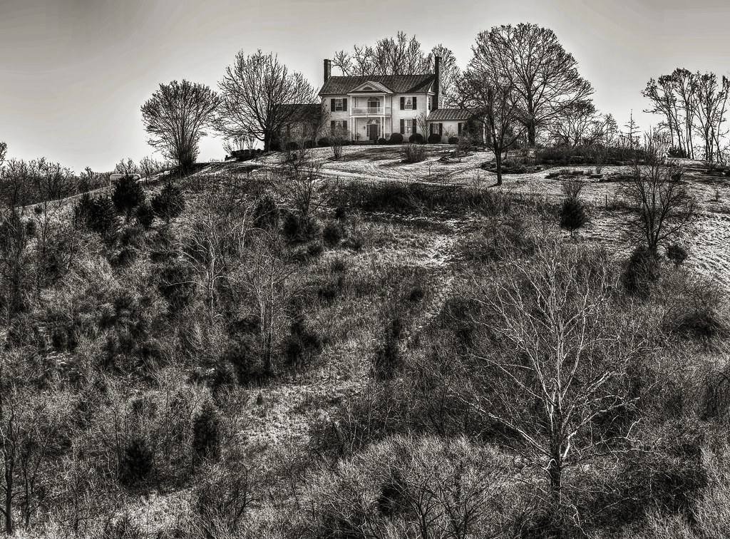 old house on hill at Fincastle, Virginia HDR from a single… Flickr