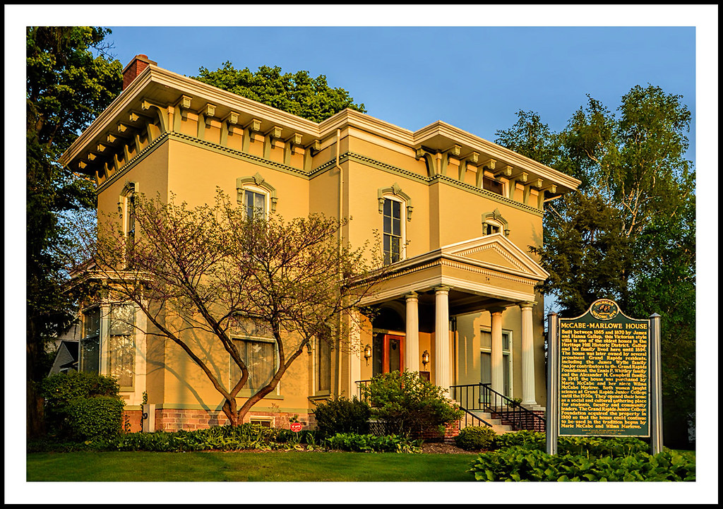 McCabe Marlowe House in Grand Rapids, Michigan Built bet… Flickr