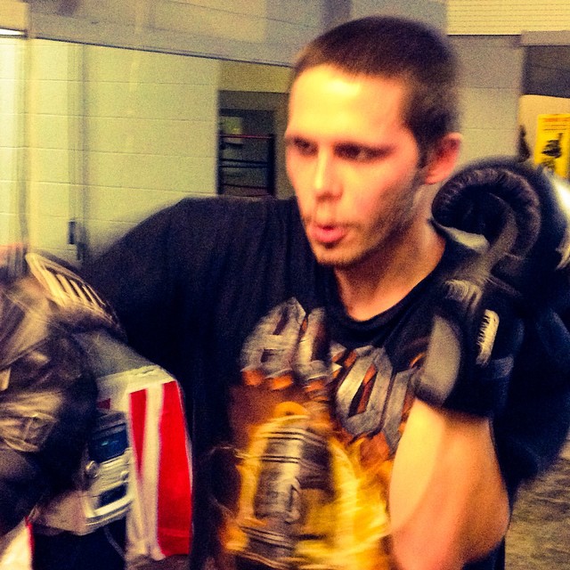 Serious mitt work at Sweet Z's Boxing Gym in Kansas City … Flickr
