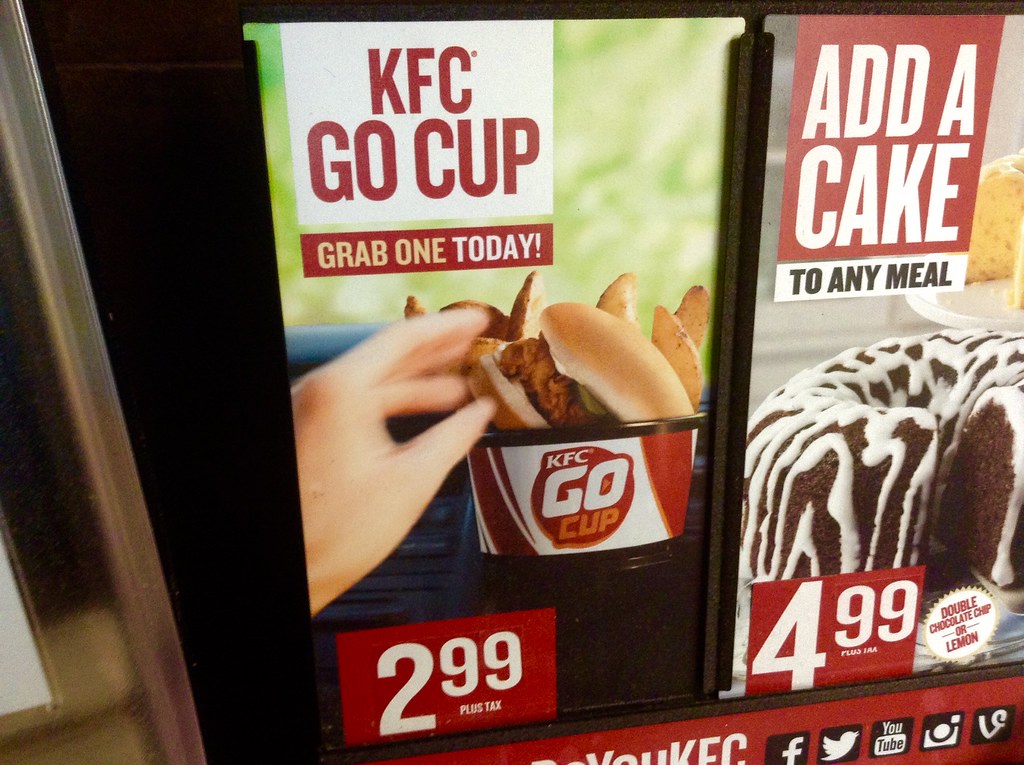 KFC Go Cup Deal, 12/2014, by Mike Mozart of TheToyChannel … Flickr