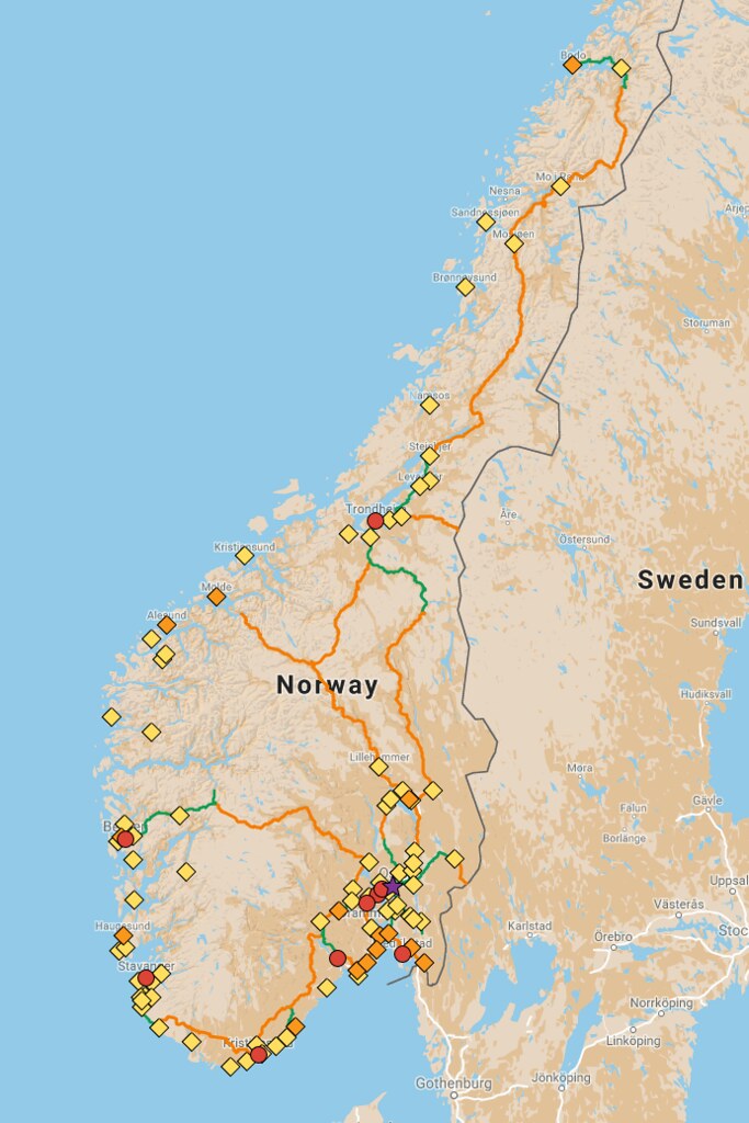 Eisenbahnnetz Norwegen Karte norwayrailexistingcitieszoom120161004 Zoomedin ver… Flickr