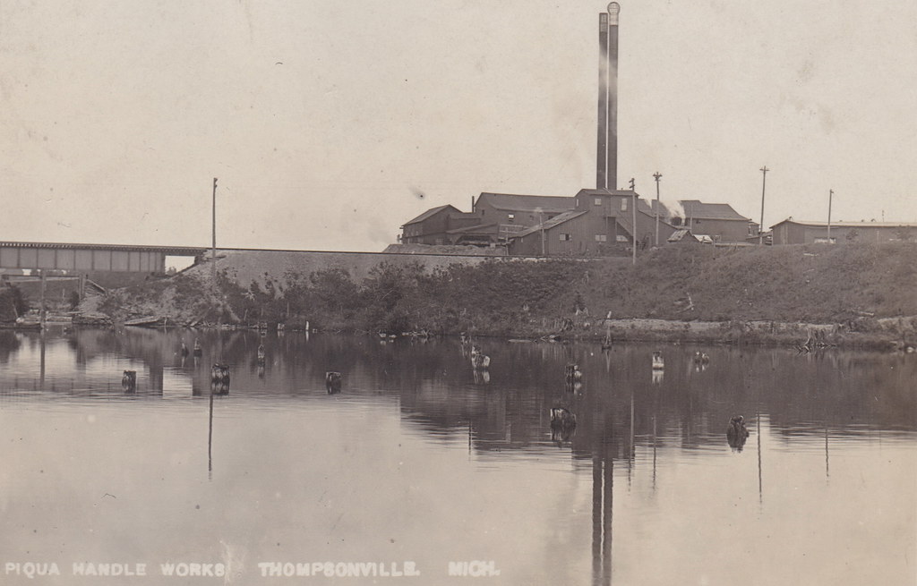 NW Thompsonville MI RPPC 1909 Logging and Lumber Days PIQU… Flickr