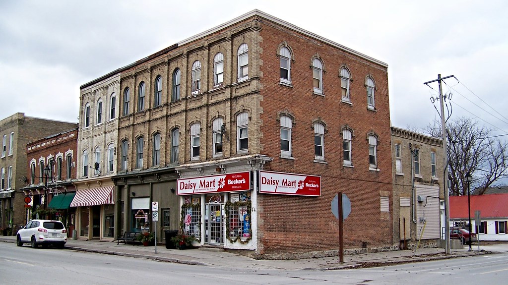 Old buildings Millbrook, Ontario. Will Flickr