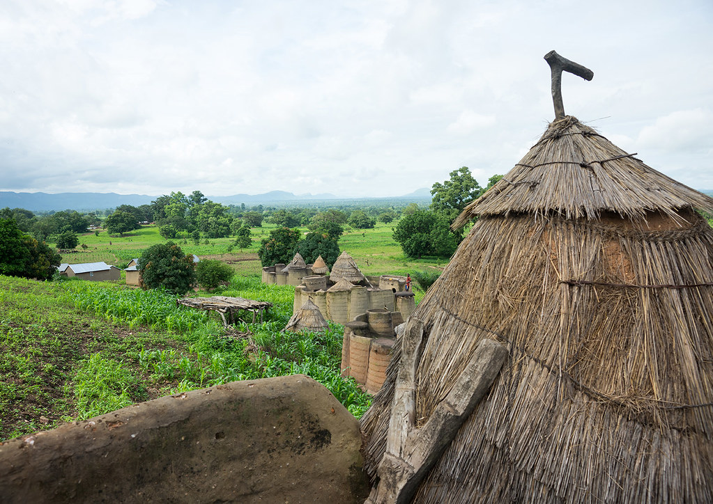 Togo, West Africa, Nadoba, traditional tata somba houses w… Flickr