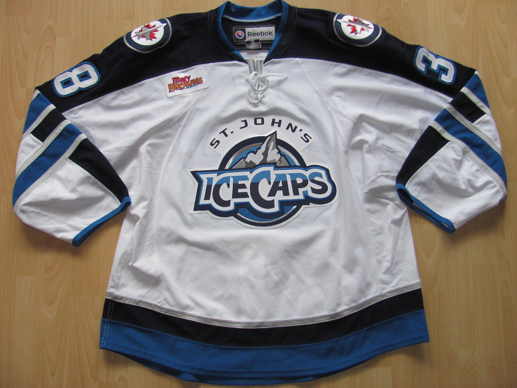 St. John's Ice Caps 2012 2013 Game Worn Jersey R. D. aka Kiru Flickr