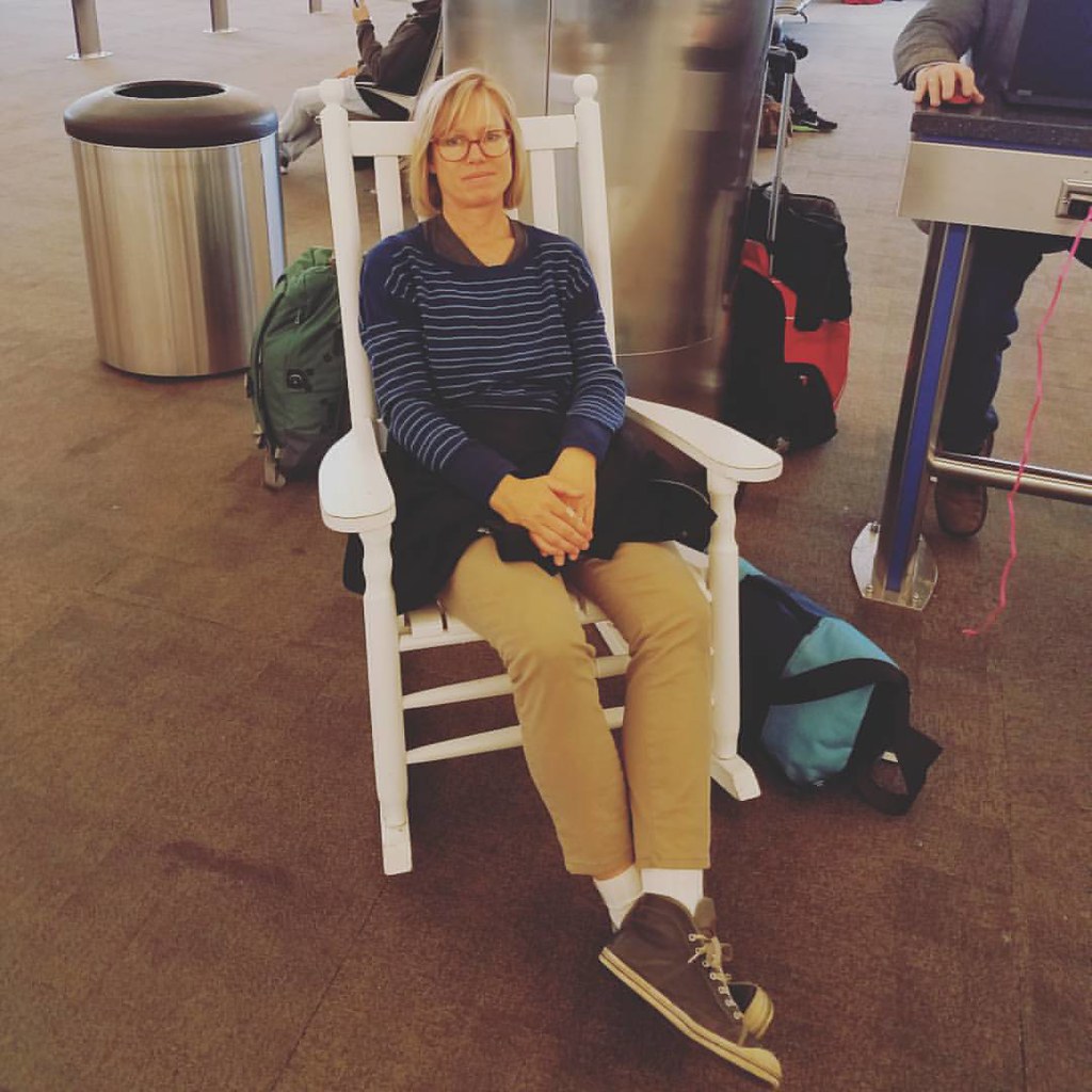 All airports should have rocking chairs. Heidi Kyser Flickr