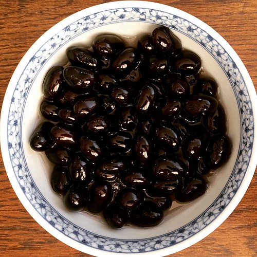 Simmered Tamba black soy beans is one of the Japanese trad… Flickr