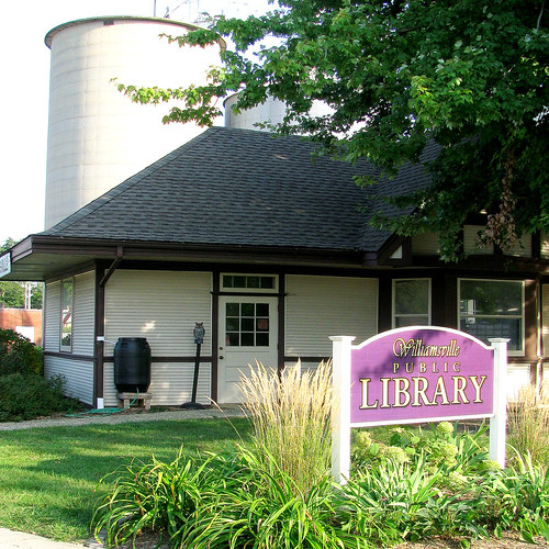 13b Williamsville IL Public Library in the Station Flickr