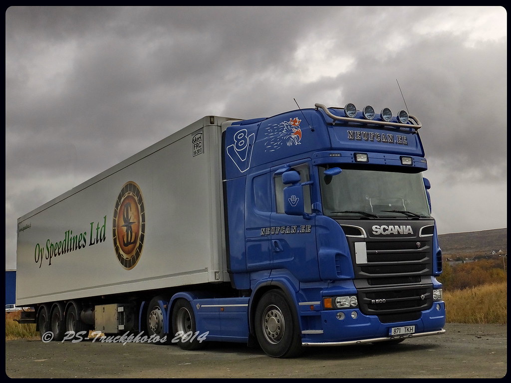 SCANIA R500 V8 Topline 6x2 - NEUFCAN - OY-Speedlines - EST ...