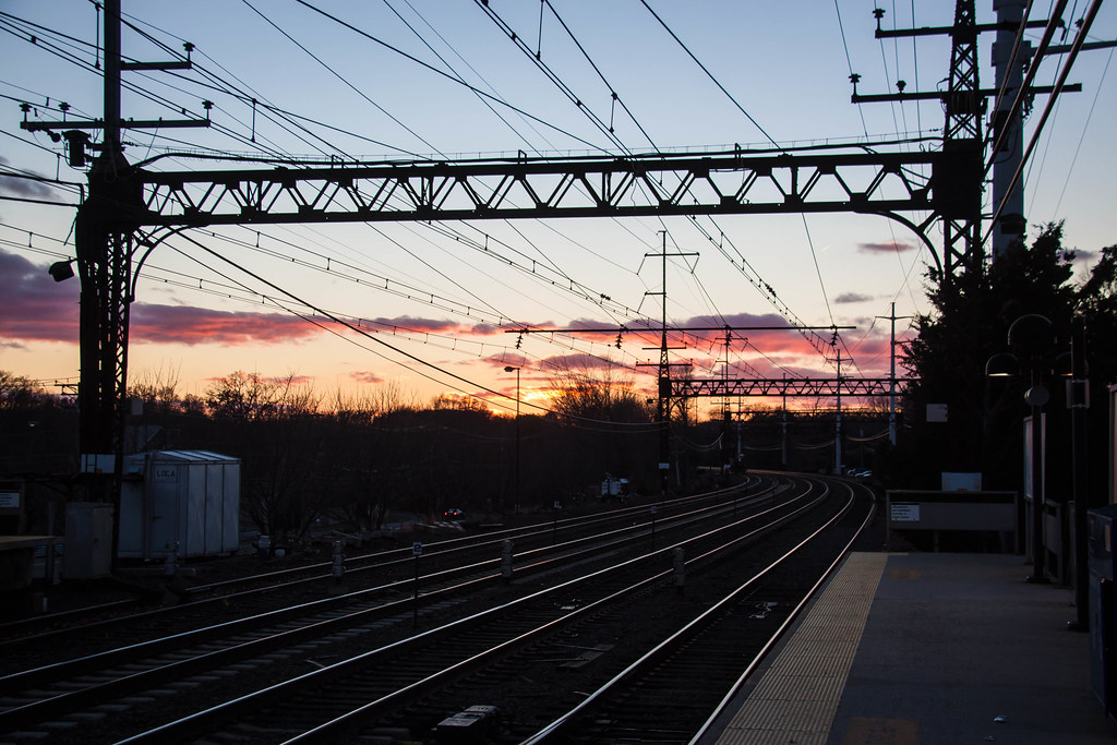 Westport Train Station at Magic Hour Connecticut Flickr