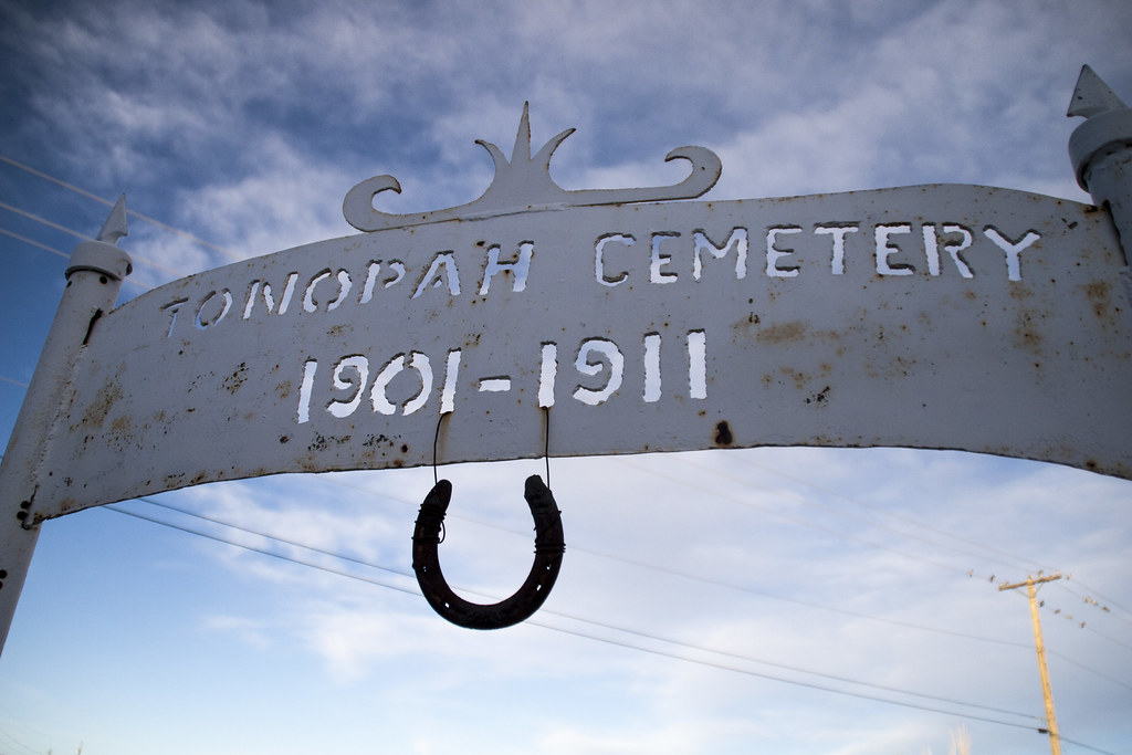 Cemetery, Tonopah, NV All interred died in the first decad… Flickr