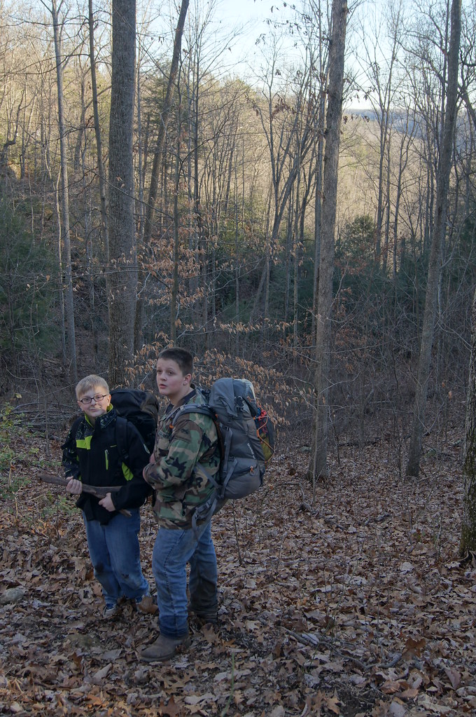 At the top of Powder Mill Trail on the hike in ascentionist Flickr