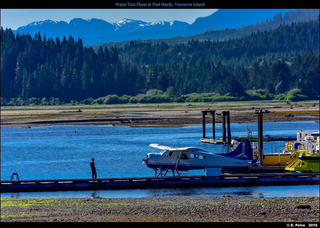 Water Taxi Plane at Port Hardy, Vncouver Island Nikon D810… Flickr