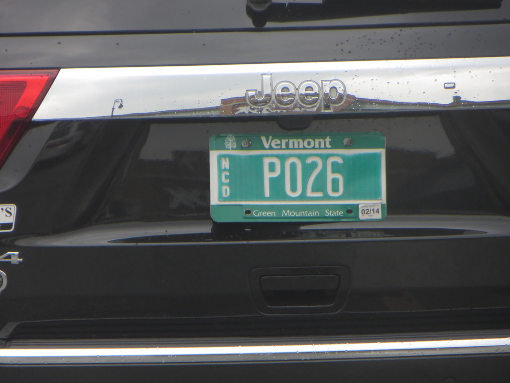 Vermont New Car Dealer License Plate NCD stands for New Ca… Flickr