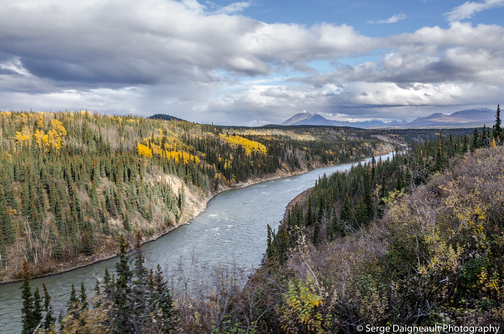 The Nenana River ☑️ For a full view screen on black ..… Flickr