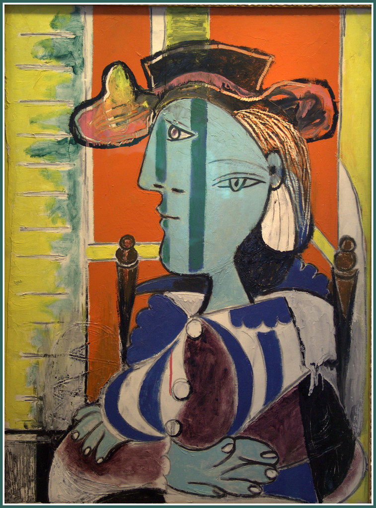 Pablo Picasso Femme assise aux bras croisés Paris Musé… Flickr