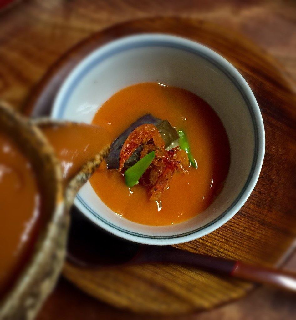 Tempura matsu chawamushi with Sakura ebi joone! Flickr