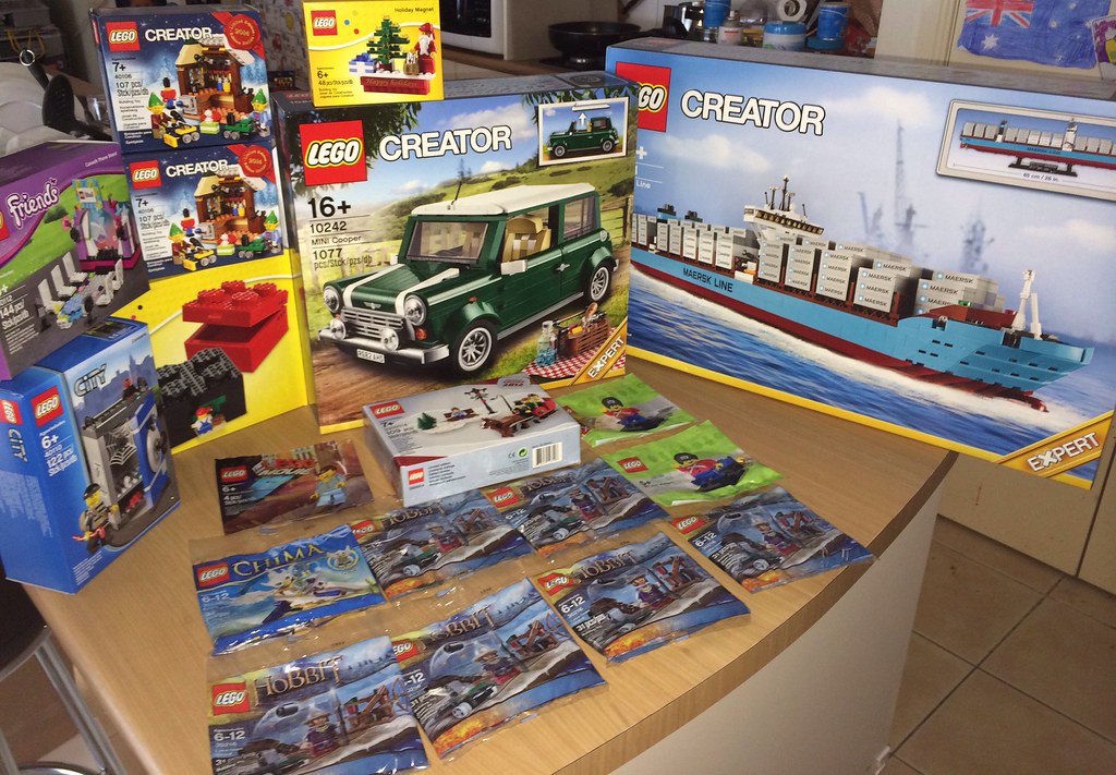 Today's Lego haul! From SH and Chowren Toys! Tan Tile of Oz Brick