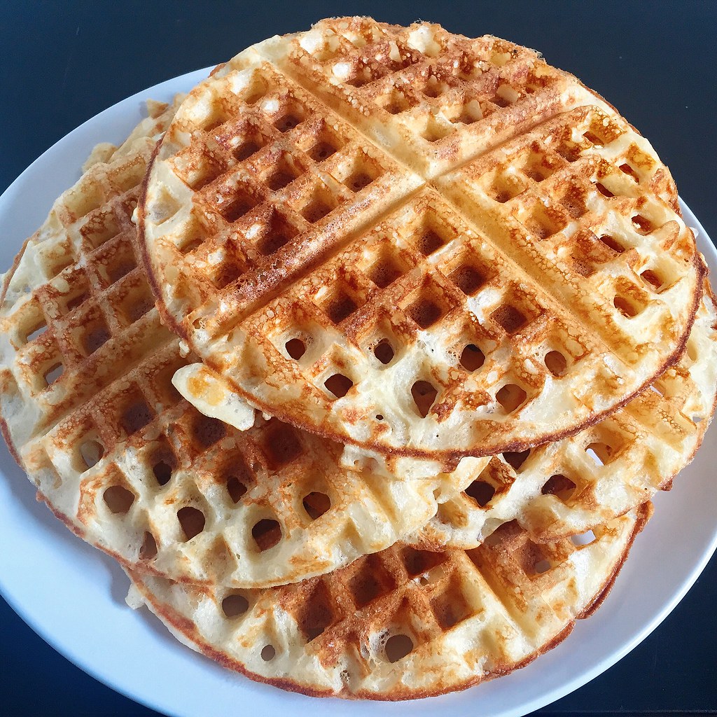 Overnight waffles Flickr