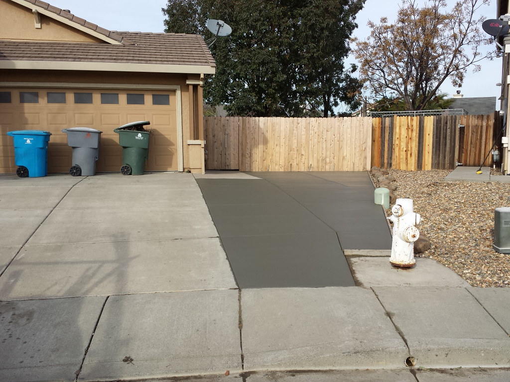 Driveway Extension In Vacaville New concrete driveway exte… Flickr