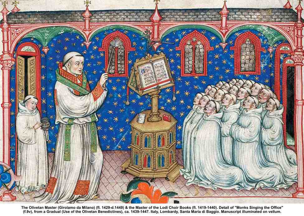 The_Olivetan_Master_Monks_Singin_the_Office Kim Støvring Flickr