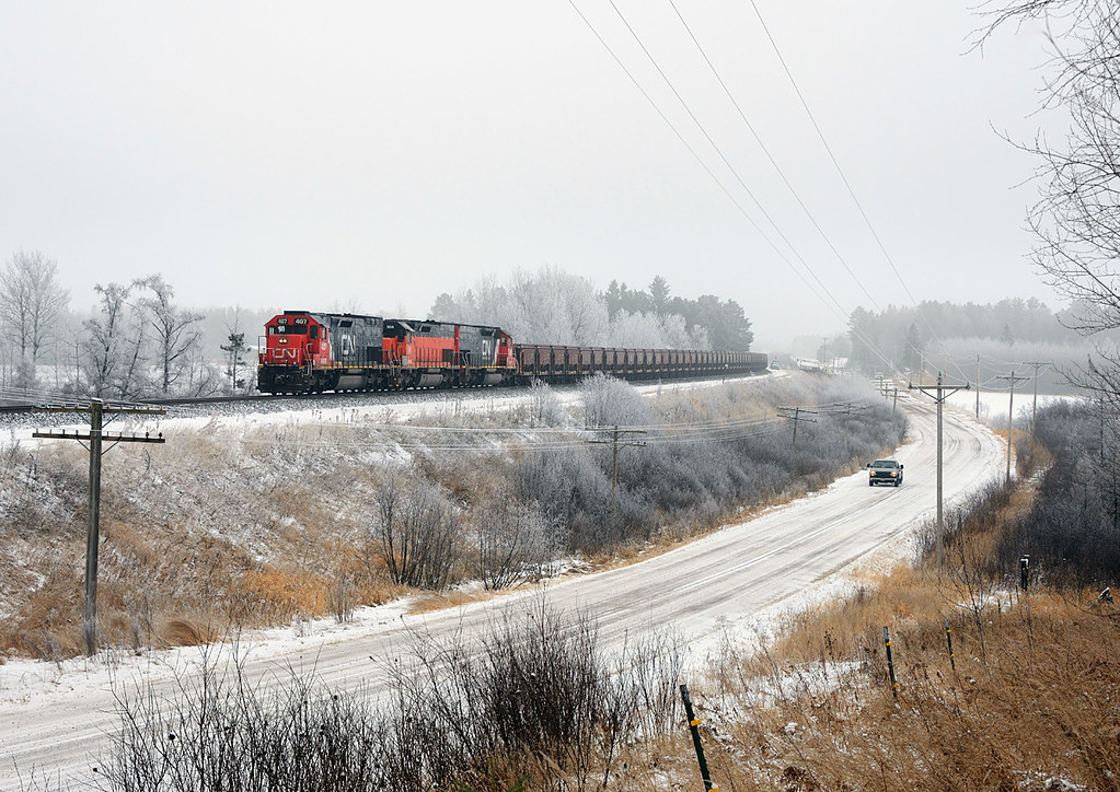 United Taconite Empties Three tunnel motors head north nea… Flickr