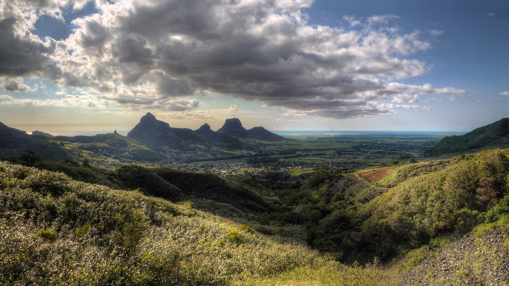 Elevation of Saint Pierre, St Pierre, Mauritius Topographic Map Altitude Map