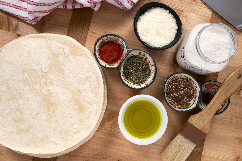 Flour tortilla chip ingredients From Baked Flour Tortilla … Flickr