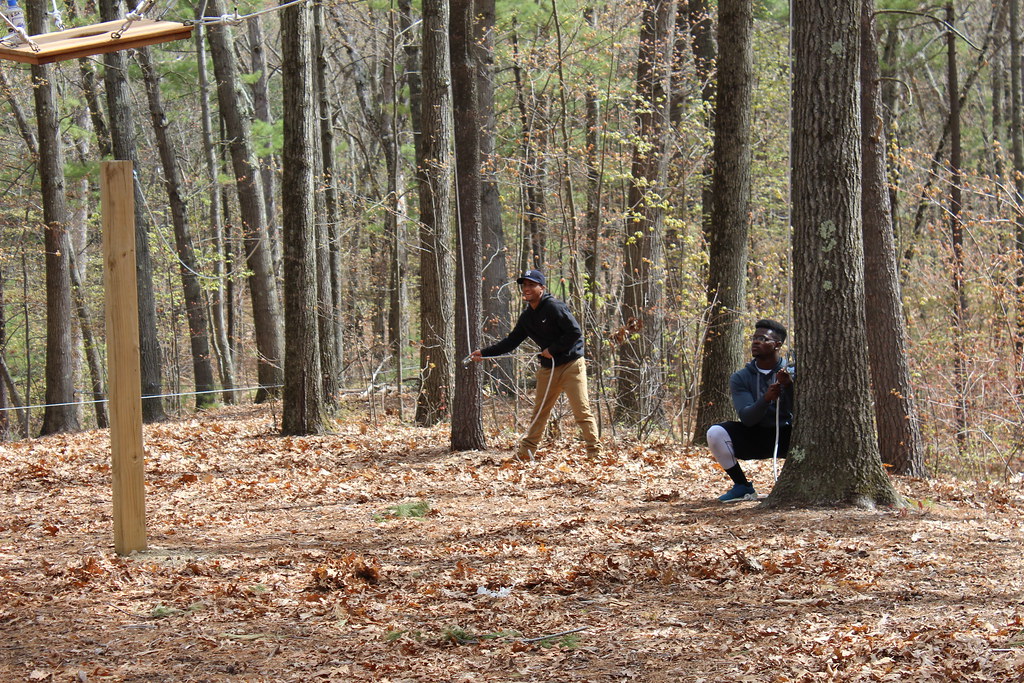 100 Males to College Springfield Ropes Course Photos court… Flickr