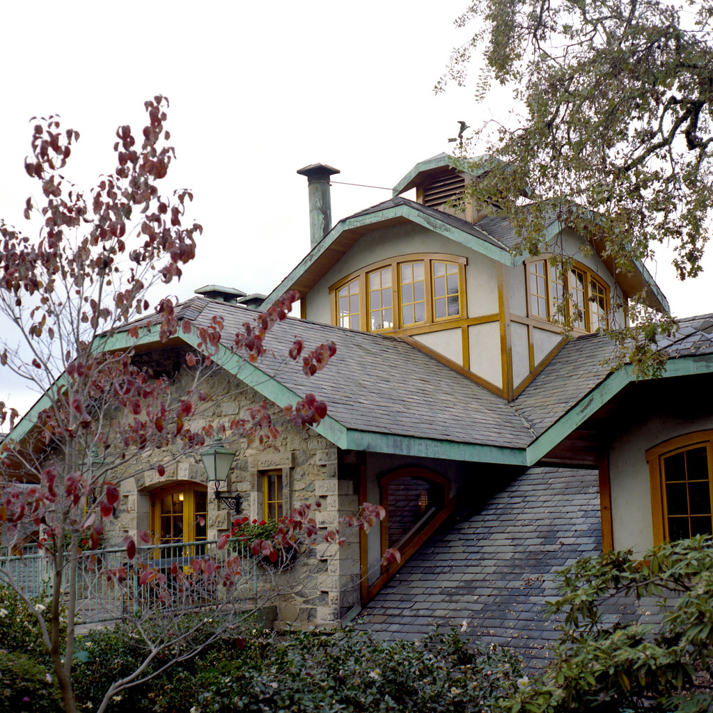 Fairy Tale Manor The Far Niente Winery has a style that en… Flickr