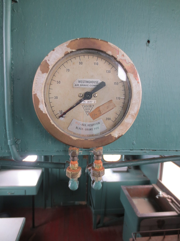 WABCO Air Brake Gauge Westinghouse Air Brake Company (WABC… Flickr