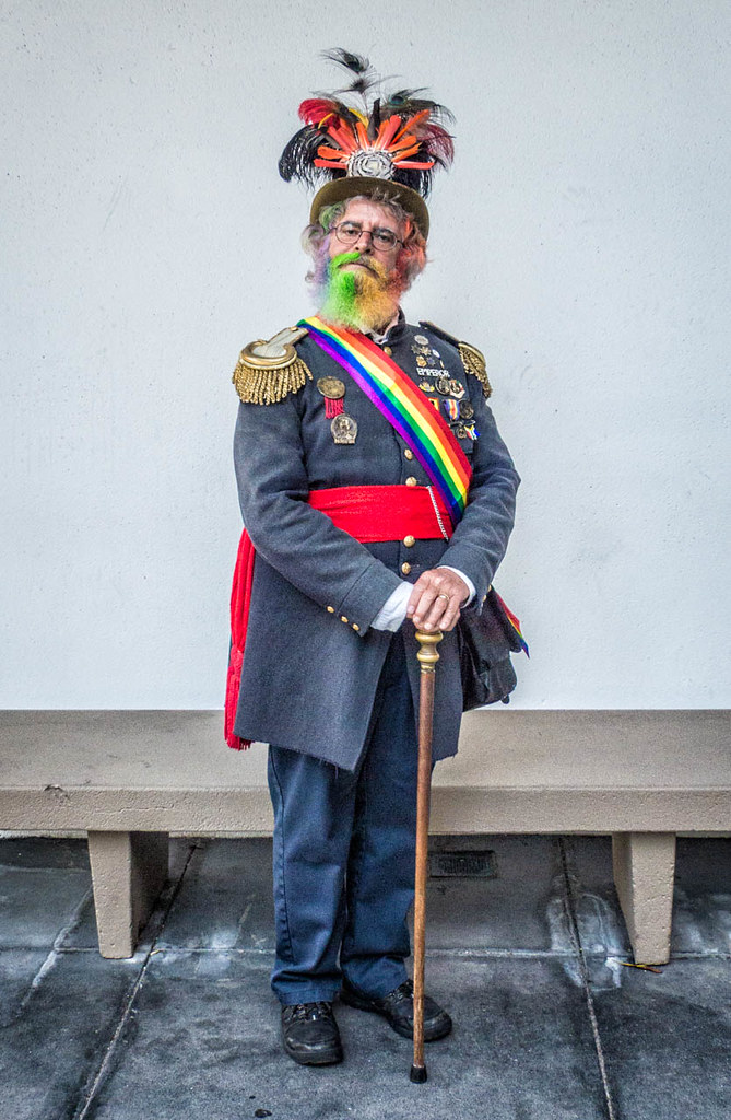Emperor Norton I spotted Emperor Norton on Pride Weekend