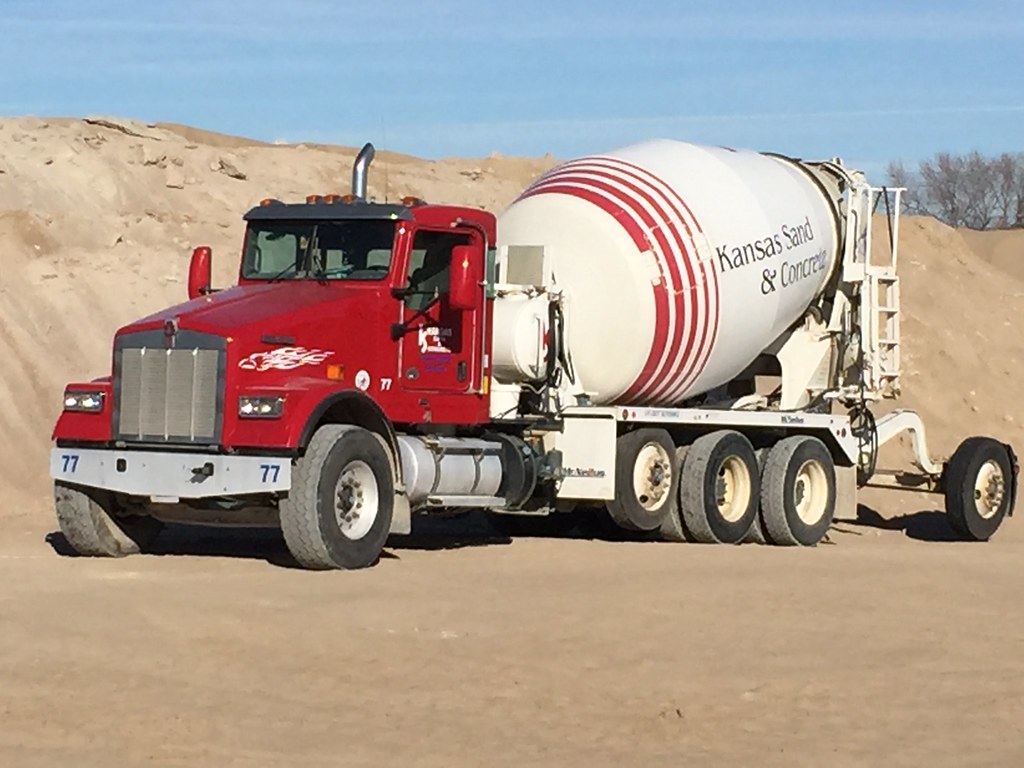 Kenworth W900S Mixer Kansas Sand and Concrete Monarch Ce… Flickr