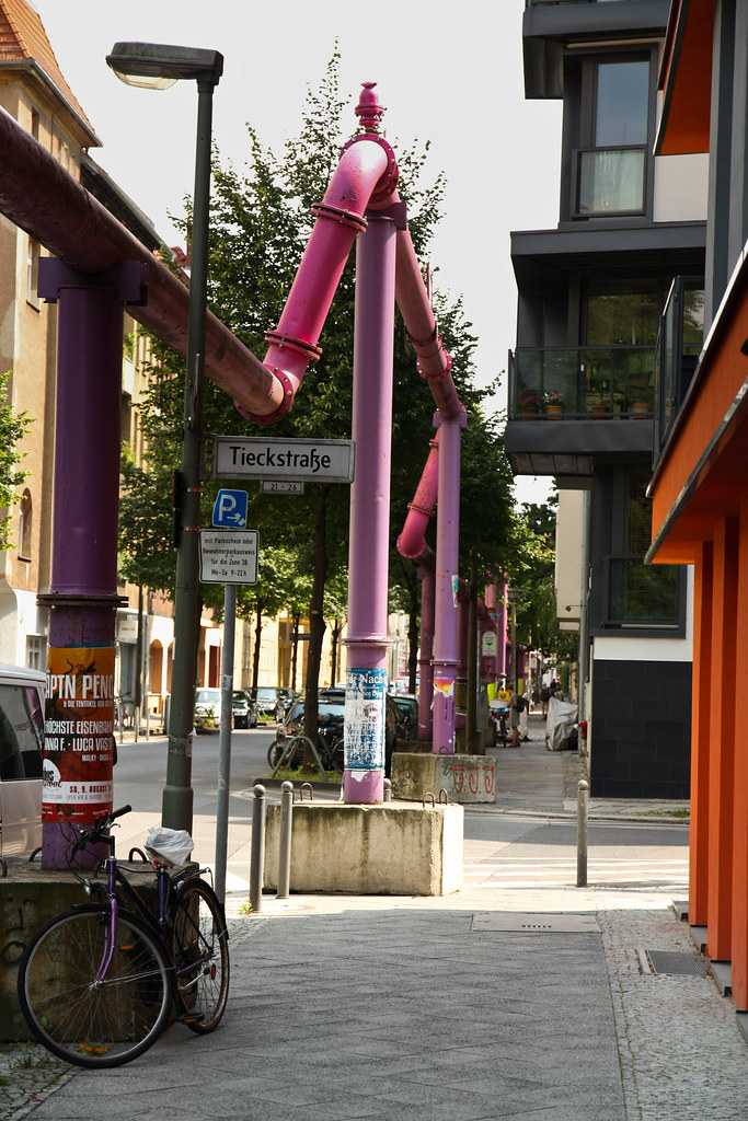 Berlin Water pumping Pipes Berlin was founded in a swamp… Flickr