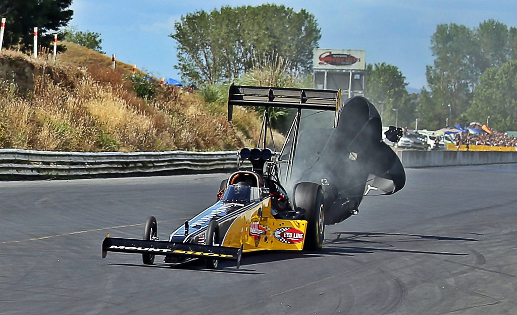 Marsh Motorsport NZ fastest Top Fuel car Lance Flickr