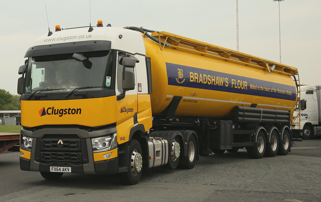 Renault Euro 6 6x2 Clugston Bradshaw Flour Tank FX64AKV Fr… Flickr